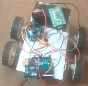 Bluetooth controlled Arduino car